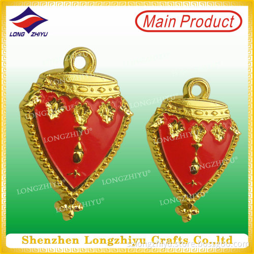 Soft Enamel Metal Badge Pin, Zinc Alloy Gold Medal Badge (LZY-1000069)
